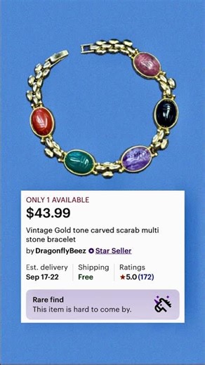 New week, a couple new listings to kick it off #vintagejewelry