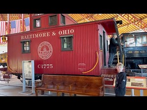 TRAIN TRACKERS #32 - B&O RAILROAD MUSEUM - LEARN ABOUT TRAINS