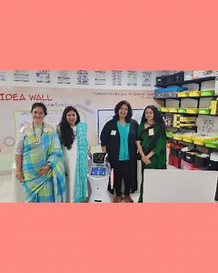 A glimpse of ‘Code Green’ – a tech-based climate change event that spotlighted disruptive technological climate action. | Delhi Private School, Dubai | Facebook