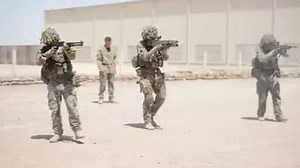 British Army live firing Exercise in Afghanistan in Close Quarters Marksmanship. | British Armed Forces News