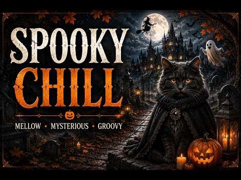 Spooky Chill 🎃 | Mellow Halloween Beats for Work, Focus & Relaxing