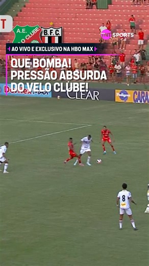 TNT Sports Brasil | Chega a ser pecado essa bola não entrar! 😰 Daniel Amorim entrou pra MUDAR o jogo para o Velo Clube e já começou a pressionar muito o... | Instagram