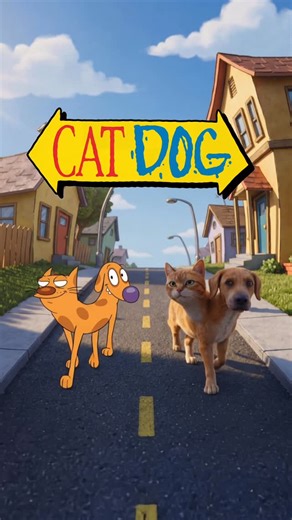 2D Media | AI Creatives For Small Businesses on Instagram: "In this reel we are turning classic CatDog characters into their realistic versions and turning that chaotic 90s Nickelodeon energy into a photoreal + animated AI sequence using this pipeline: ✅ Step 1 — NanoBanana (on Higgsfield) I generate multiple angles of CatDog in a realistic style (front, side, 3/4, close-up details, full body), keeping consistent anatomy, fur patterns, colors, and expression so the character stays the same acros