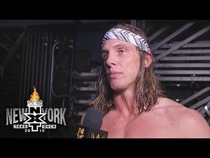 Matt Riddle reacts after his first loss in NXT: WWE Exclusive, April 5, 2019