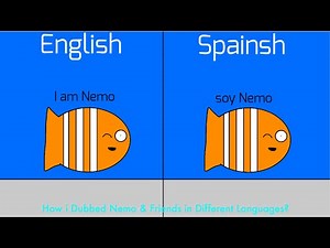 How I'm Dubbed Nemo & Friends in Different Languages?