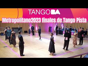 Finales de Tango Pista//Metropolitano2023//阿根廷探戈城市赛决赛现场 #campeonato festivales #tango