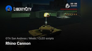 GTA:SA New Rhino Cannon