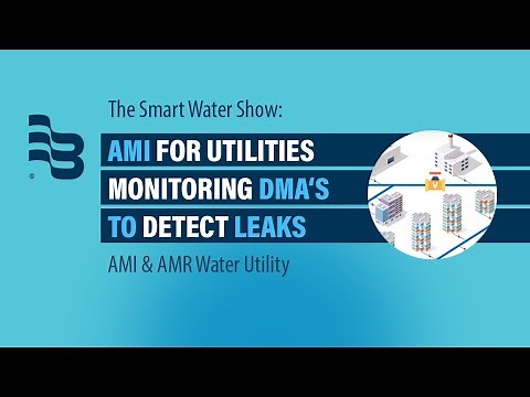 AMI for Utilities Monitoring DMA's to Detect Leaks | The Smart Water Show, Episode 9