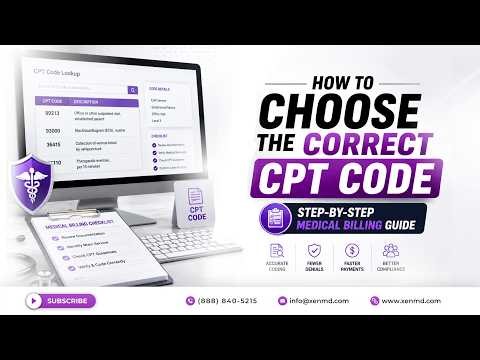 How to Choose the Correct CPT Code (Step by Step Medical Billing Guide)