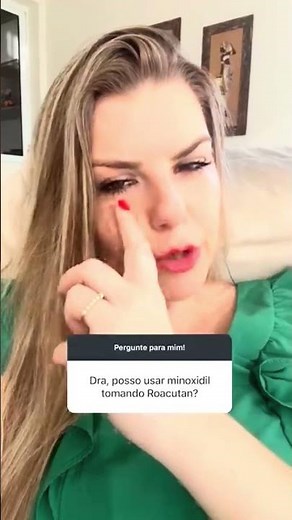 ATENÇÃO: Você PODE usar MINOXIDIL E ROACUTAN juntos! Dermatologista EXPLICA TUDO