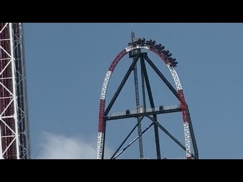 Top Thrill 2 off-ride raw footage