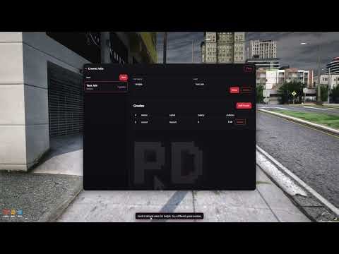 [FIVEM] Create Jobs V2