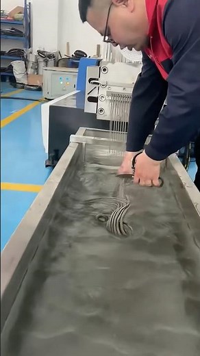 Plastic extrusion and pelletizing processes #plastic #recycling #machine