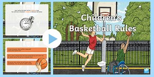 Children's Basketball Rules PowerPoint