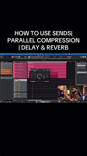 How to Use Sends:Parallel Compression, Delay & Reverb pt5 |Mixing Routine Series Full video on YouTube #mixing #sends #parallelcompression | Stan Actur Stan