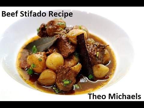 Stifado - Beef Stifado Recipe - Greek Beef Stew by Theo Michaels, Masterchef