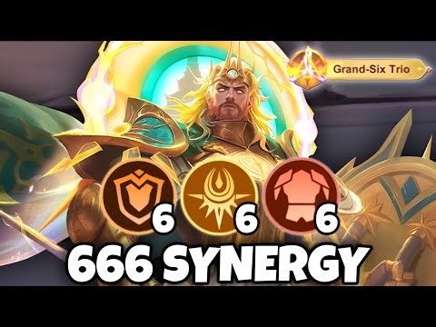 BEST STRATEGY SYNERGY 666 !! 6 DEFENDER 6 DAWNBRINGER 6 DAUNTLESS !! MAGIC CHESS GO GO