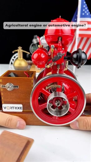 This is a vintage mini engine model. #engine #engineering #model #vintage #retro