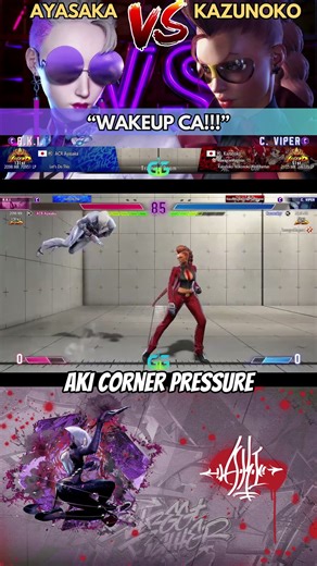 Viper shows dominance, but AKI counterplay is always on point.