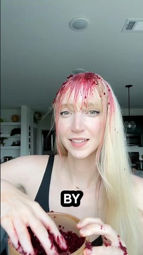 Dying my HAIR with BEETS!?! The results were so unexpected 😩