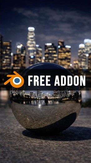 THIS BLENDER ADDON IS INSANE for 3D lighting 💡#blender #b3d