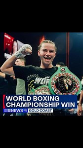 2.3K views · 169 reactions | Congratulations to Skye Nicholson for boxing her way to victory. The new WBC World Champion | Jeff Horn | Facebook