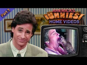 AFV Full Episode: Season 1 Episode 10 (1990) Part 3 | America's Funniest Home Videos | Bob Saget
