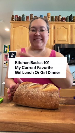 Kitchen Basics 101 My Current Favorite Girl Lunch Or Girl Dinner #barebonebasics #kitchenbasics101 #girldinner #girllunch #satisfyingsnack