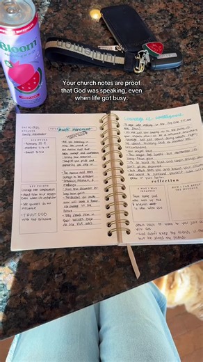 Capturing Divine Messages in Church Notes