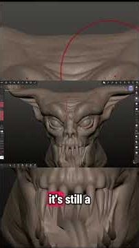 Hi larry #conceptart #originacharacter #nomadsculpt #3dmodeling #characterdesign #art #devil #demon