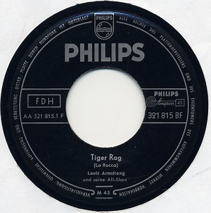 Louis Armstrong Und Seine All-Stars - Tiger Rag / Der Treue Husar (The Faithful Husar)