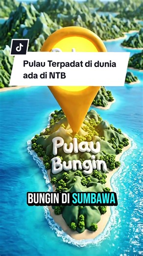 Pulau Bungin: Pulau Terpadat di Dunia