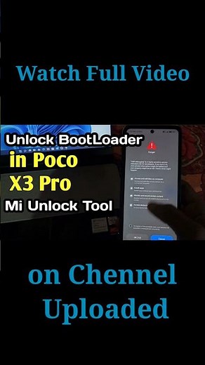Poco X3 pro BootLoader Unlock with mi unlock tool