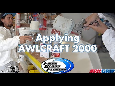 Painting with Awlgrip (awlcraft 2000) : DIY
