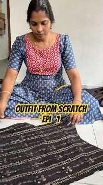 25 വർഷങ്ങൾക്ക് ശേഷം വീണ്ടും ❤️ #sewing #stitching #begginers #outfitfromscratch