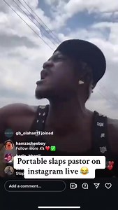 Portable slaps man of God preaching around bar's environment | Native Reporters