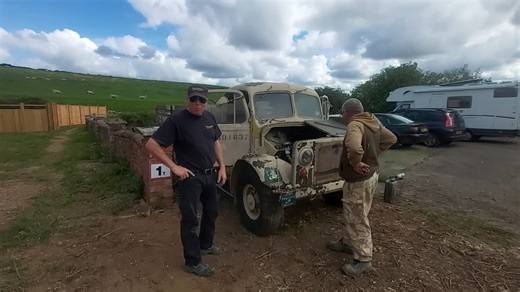 They found a WWII truck left to die and somehow got it running again