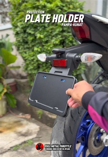 Enhance Your Motorcycle's Look with a Stable Plate Holder