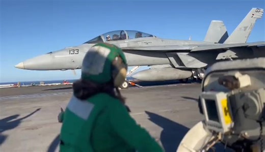 The USS Abraham Lincoln (CVN 72) is carrying out routine operations. 🫡 | Ultimate Military Channel