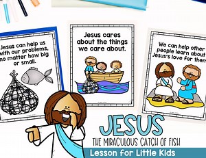 Stories of Jesus FULL Bible Lesson for Little Kids, Homeschool Activities, Sunday School Lesson, Coloring Pages, Primary Lesson, Preschool - Etsy