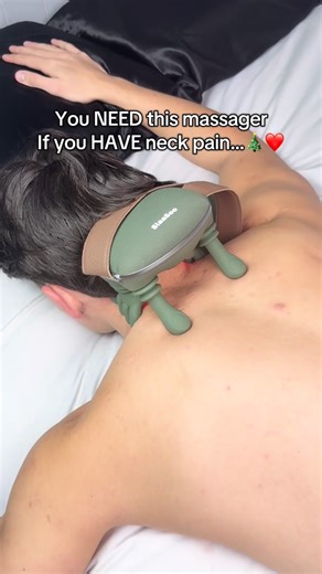DeepEase™ on Instagram: "It’s like having a professional massage therapist at home🤩 #massager #neckmassager #neckpain #relax #neckpainrelief I love using this electric massage after work and at home — it really helps me relax my back and shoulders, feels like a real massage."