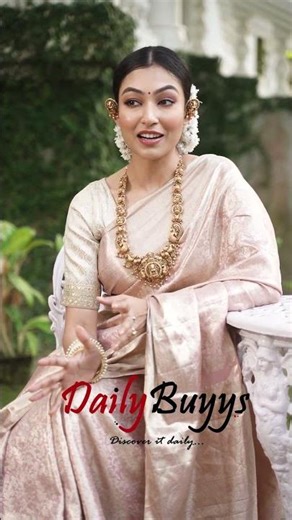 Graceful Saree Look | Simple & Stylish Draping Ideas | Dailybuyys