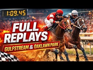 US Horse Races Replay - Gulfstream Park & Oaklawn Park | January 2, 2026 Full Race Results​