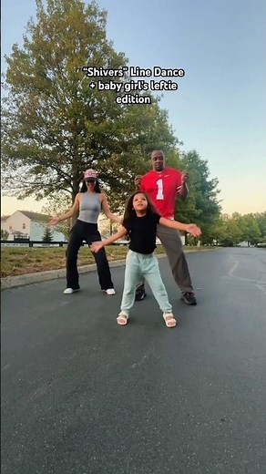 Shivers Line Dance | Family Edition | Ed Sheeran ✨ #linedance #shivers #trending