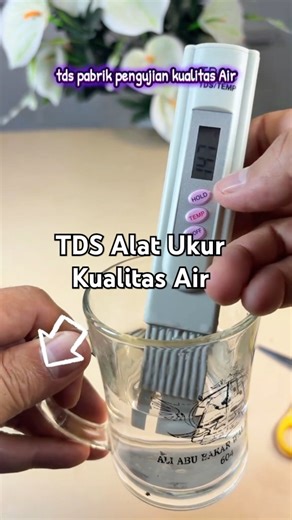 TDS Alat Ukur Kualitas Air #alatukurkualitasair #tdsmeter #tdsalatukurkualitasair #racunshopee