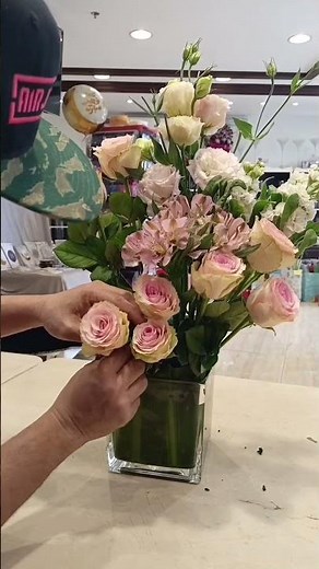 flower arrangement #flowers #florist #flowerarrangement #ideas #diy #short