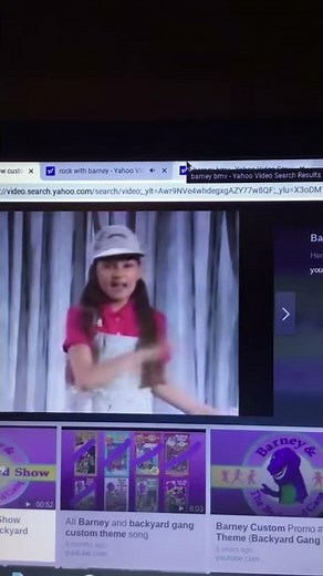 Rock with Barney custom theme