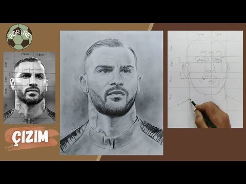 Karakalem Portre Çizimleri : Ricardo Quaresma Nasıl Çizilir | How To Draw Ricardo