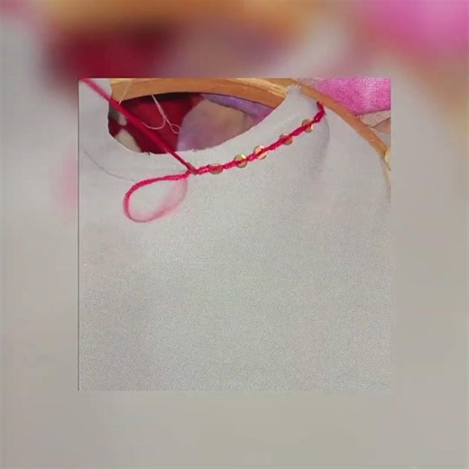 Thread Work With Sequin- NF Official #diy #tutorial