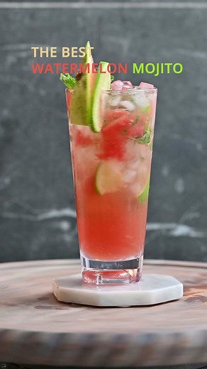 Refreshing Watermelon Mojito Cocktail Recipe